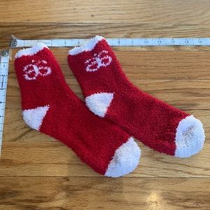 Cozy, soft, fuzzy and plush winter socks